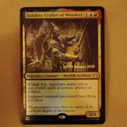 Dalakos, Crafter of Wonders #212 (Foil) Prerelease Cards PRE Magic MTG - Image 1