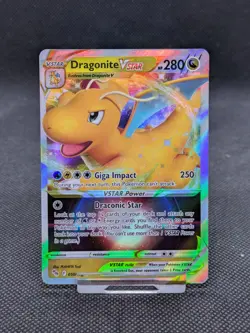 Pokemon Card Dragonite VSTAR 050/078 Pokemon GO Half Art Rare MINT! - Image 1