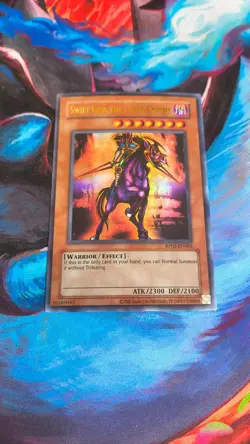 Konami Swift Gaia the Fierce Knight Effect Holo RP02-EN085 Yu-Gi-Oh! Card - Image 1