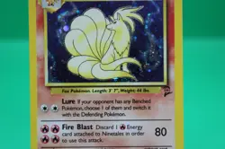 Pokemon Cards Ninetales 13/130 Base Set 2 WOTC Holo Rare LP - Image 3