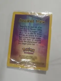 Pokemon TCG Ancient Mew Promo Mint Factory Sealed 1999 Wizards of the Coast Card - Image 3