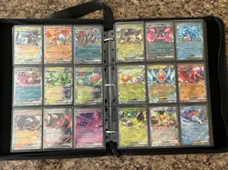 HUGE Pokemon EX, Holo, Etc Binder Collection 450 Card lot Modern Non-English - Image 4