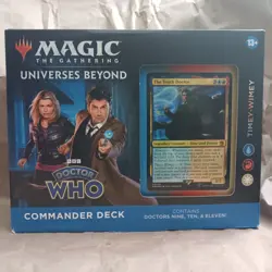 MTG Universes Beyond: Doctor Who Timey-Wimey Preconstructed Commander Deck - Image 1