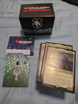 MTG Magic The Gathering in the Forgotten Realms - Aura of Courage Deck - - Image 2