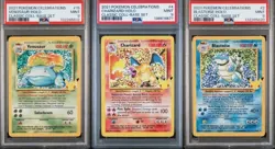 Pokemon Celebrations Charizard Blastoise Venusaur - Image 1