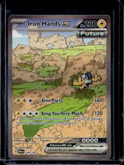 2023 Pokemon SV Paradox Rift Iron Hands ex #248/182 - Image 1