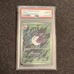 Arbok 176/162 Temporal Forces Holo PSA 10 GEM Pokemon Card 2024 - Image 1
