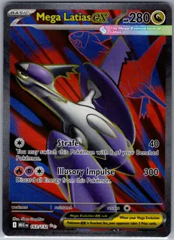 Mega Latias ex 163/132 ME01: Mega Evolution - Pokemon Card - NM - Image 1