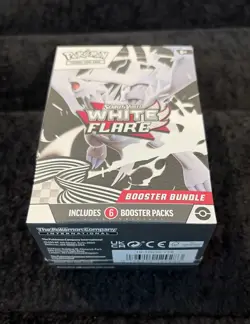 Pokemon TCG: Scarlet & Violet White Flare Booster Bundle 6pks NEW/FACTORY SEALED - Image 2