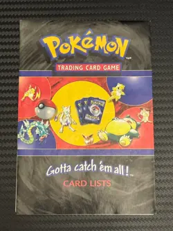 Pokemon TCG Card List- Base Set 1 & 2, Jungle Fossil & Team Rocket - Unmarked - Image 2