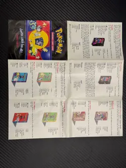 Pokemon TCG Card List- Base Set 1 & 2, Jungle Fossil & Team Rocket - Unmarked - Image 4