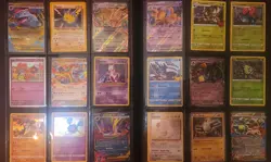 Pokemon 200+ Card Binder Lot - HOLO Modern Pikachu Meowth Rares Base Set - Image 2