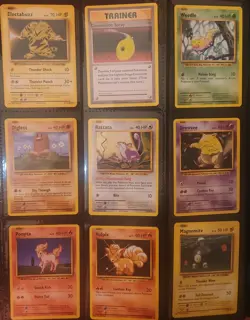 Pokemon 200+ Card Binder Lot - HOLO Modern Pikachu Meowth Rares Base Set - Image 3