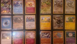 Pokemon 200+ Card Binder Lot - HOLO Modern Pikachu Meowth Rares Base Set - Image 5