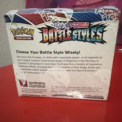 Pokemon - Battle Styles Booster Box - Brand New, Factory Sealed - Sword & Shield - Image 3