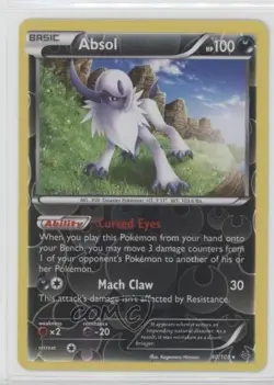 Absol Reverse Foil Pokemon XY Roaring Skies #40 - Image 1