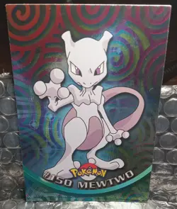 2000 Topps Pokemon Mewtwo 150 FOIL - Image 2