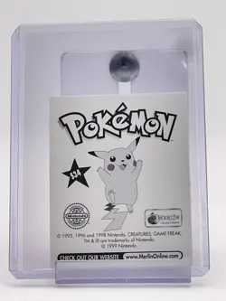 NURSE JOY 1998 POKEMON MERLIN STICKER SPECIAL GLITTER #S34 C Q6233 - Image 2