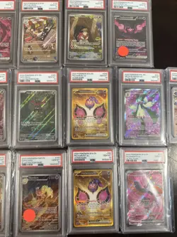 PSA 10 Lot English Full Art Pokemon Cards (17 Slabs) 2023-224 - Image 2
