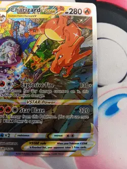 Pokemon TCG Charizard VSTAR SWSH262 Holo Black Star Promo Alternative Art - Image 4