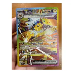 Jolteon ex 153/131 Sv: Prismatic Evolutions SIR Full Art Holo English - Image 1