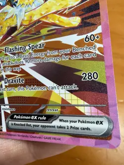 Jolteon ex 153/131 Sv: Prismatic Evolutions SIR Full Art Holo English - Image 5