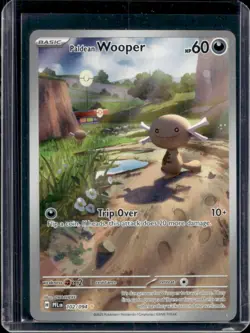 2025 Pokemon Phantasmal Flames Paldean Wooper Illustration Rare #102/094 - Image 1