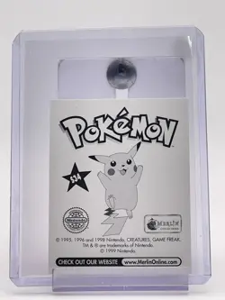 NURSE JOY 1998 POKEMON MERLIN STICKER SPECIAL GLITTER #S34 B Q6233 - Image 2