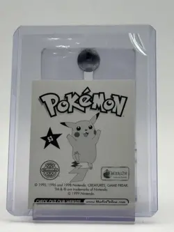 CHARMELEON 1999 MERLIN POKEMON STICKER #S3 HOLOGRAPHIC SPARKLE PRISM C Q6233 - Image 2