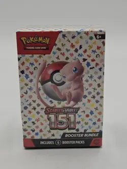 POKEMON TCG SCARLET & VIOLET 151 BOOSTER BUNDLE 6 PACKS SEALED Q0284 - Image 1