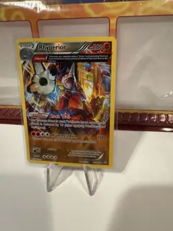 Pokemon TCG - Rhyperior (Omega) - 77/160 - Full Art Rare - XY: Primal Clash - NM - Image 3