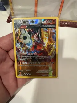 Pokemon TCG - Rhyperior (Omega) - 77/160 - Full Art Rare - XY: Primal Clash - NM - Image 5