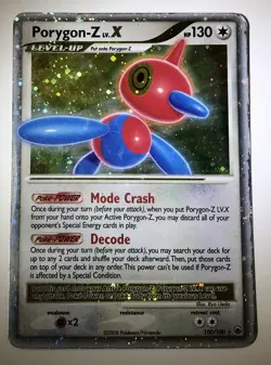 Pokemon Porygon-Z LV.X 100/100 Majestic Dawn Holo Ultra Rare Level Up 130 HP - Image 1