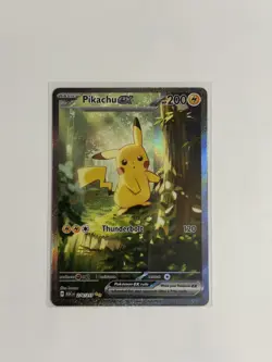 Pikachu ex 276/217 Ascended Heroes Special Illustration Rare Pokemon SIR FRESH - Image 1