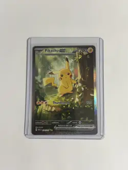 Pikachu ex 276/217 Ascended Heroes Special Illustration Rare Pokemon SIR FRESH - Image 3