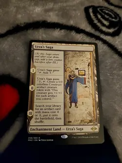 Urza's Saga Enchantment Land Magic: The Gathering Card - Image 1