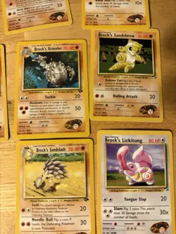 Lot Of 12 Brocks Vintage Pokemon Cards - Image 4