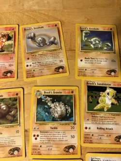 Lot Of 12 Brocks Vintage Pokemon Cards - Image 5