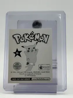 CHARMELEON 1999 MERLIN POKEMON STICKER #S3 HOLOGRAPHIC SPARKLE PRISM B Q6233 - Image 2