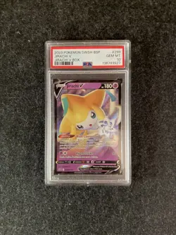 2023 Pokemon TCG Jirachi V Holo Promo SWSH PSA 10 POP 43 - Image 1