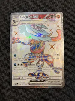 2024 Pokemon Twilight Masquerade Greninja ex #198/167 - Image 1