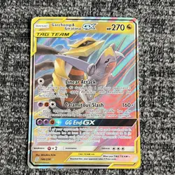Garchomp & Giratina GX 146/236 SM-Unified Minds Ultra Rare Full Art Holo - Image 1