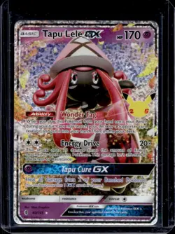 2021 Pokemon SWSH Celebrations Tapu Lele Classic #60/145 - Image 1