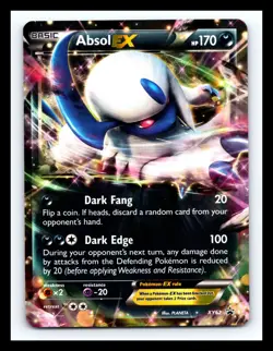 💥 Absol EX Pokemon XY Black Star Promo Holo # XY62 - Image 1
