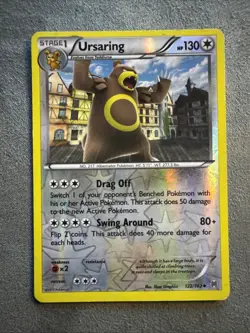 Pokemon - Ursaring #122/162 - XY - BREAKthrough Reverse Holo - Image 1