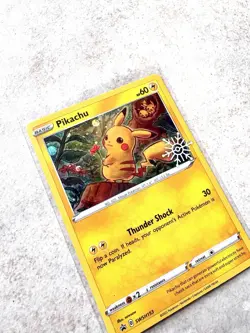 Pokemon TCG: Pikachu SWSH153 Promo Holo Rare - Holiday Calendar - NM - Image 2