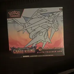 Pokemon Chaos Rising Pokemon Center Etb Sealed - Image 1