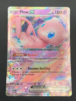 Mew EX 151/165 - Scarlet & Violet 151 - Pokemon TCG - Double Rare - Near Mint - Image 1