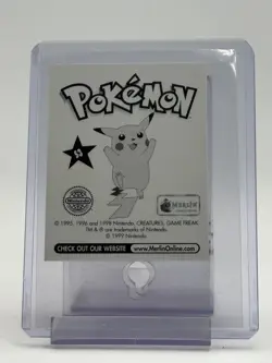 CHARMELEON 1999 MERLIN POKEMON STICKER #S3 HOLOGRAPHIC SPARKLE PRISM A Q6233 - Image 2