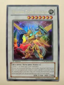Power Tool Dragon RGBT-EN042 Ultra Rare 1st Edition LP - Image 1